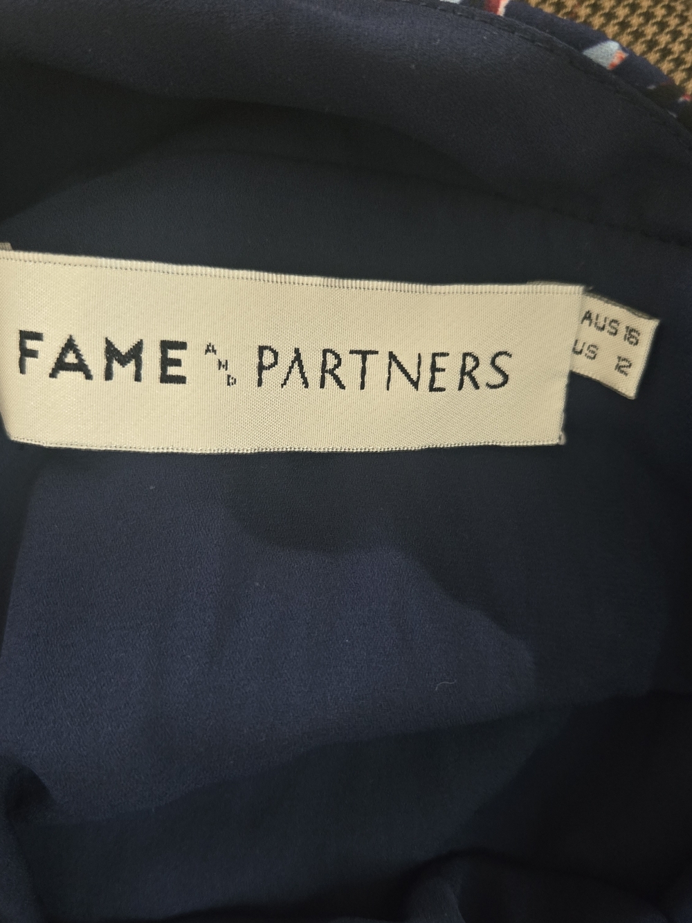 Fame & Partners Floral Wrap Maxi Dress Navy Romantic Party Cocktail Occasion - Picture 7 of 10